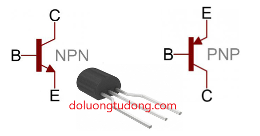Xác định chân của Transistor